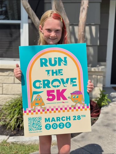 Early bird registration is now OPEN for the 9th annual Run the Grove 5K and Family Fun Run!! 🏃‍♀️🌳🏃 Use discount code “SPOOK20” to get 20% off until November 3rd at midnight 🎃 Register at the link in our bio 🔗 Mark your calendar - Saturday, March 28, 2026 🗓️ This year we are doing things a little different and we’ll be having a FAMILY Fun Run for the shorter distance run!! 👟 We are encouraging all ages and all fitness levels - walk, jog, run, whatever feels best for you! 🧑‍🧑‍🧒 #runtheg