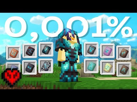 Conseguí TODOS los DISEÑOS de ARMADURA en Minecraft Hardcore