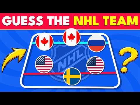 🔥🏒 Only True Fans Can Guess These NHL Teams by Nationality! 🧠 | Sport Quiz USA