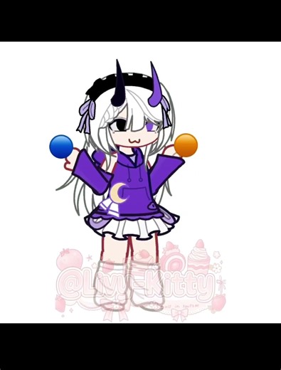 Colour mix 🔵+🟠= 🟤 #gacha #tween #art #trend #colour #colourmixing #edit