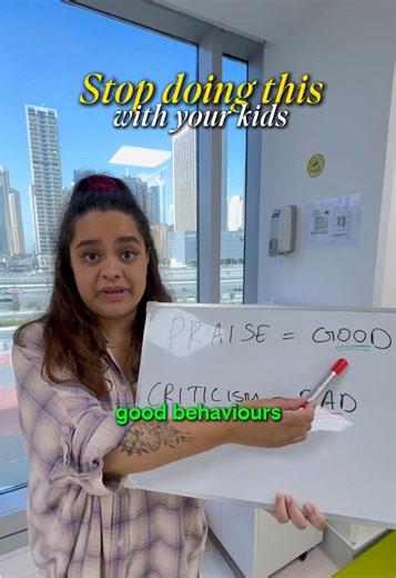 Praise builds behavior 🌱✨ Criticism can create resentment and acting out, while praise strengthens confidence and encourages positive behaviors to happen again 💛 Reinforcement shapes learning more than punishment ever will 🧠 #dubai #uae #curatewellnessandlearning #autismspectrumdisorder #behavioranalyst