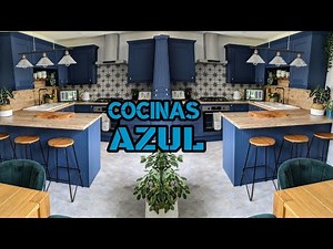 Cocinas azules 💙 modernas que inspiran a tu interior / Cocinas Azul