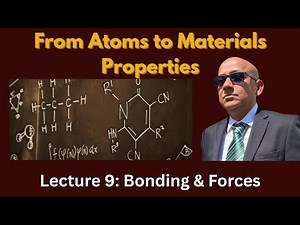 Nanotechnology Lecture 9 | Interatomic Bonding & Forces in Solids
