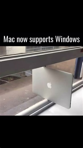 Plot twist: Mac supports Windows #comedy #tech