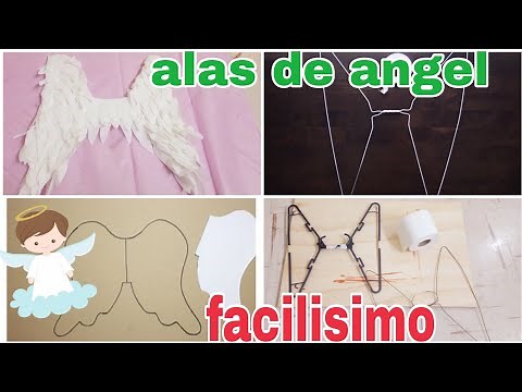 How to make angel wings easily and quickly / Angel wings with cardboard / #Christmascarols #posadas