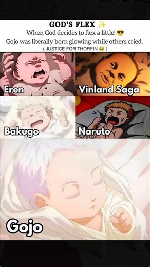 Gojo vs Shonen Babies: The Ultimate God Flex! 🔥