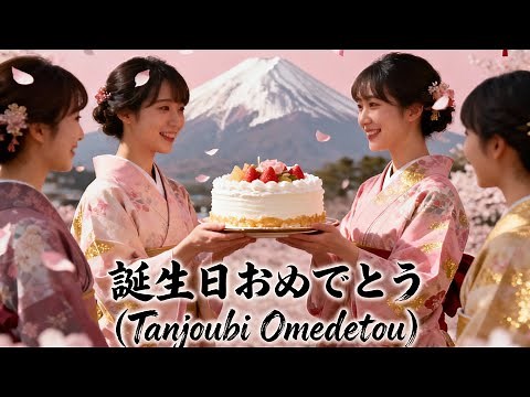 Happy Birthday Song–Traditional Japanese Style | 誕生日おめでとう | Tanjoubi Omedetou | Japan Birthday Music