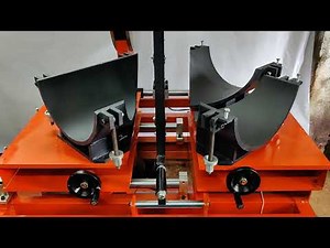 HDPE FITTING FABRICATION MACHINE | HDPE PIPE FITTING MANUFACTURING | HDPE Bend and Tee Manufacturing