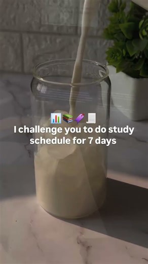 study schedule for lazy students 📚