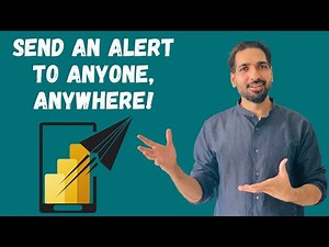 How to send Power BI Dashboard alerts to anyone, anywhere? | Power BI | Automate | BI Consulting Pro