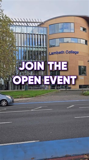 It is almost time — Open Event at Lambeth College. Are you coming to explore your options? Register today: https://www.southbankcolleges.ac.uk/events/join/58-lambeth-college-november-open-event | South Bank Colleges | Facebook