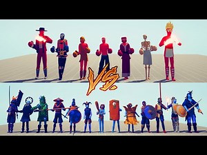 BOXER TEAM vs MELEE TEAM - Totally Accurate Battle Simulator | TABS