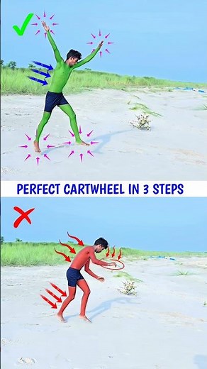 Learn Your First Cartwheel 🤸 | Step-by-Step Tutorial #shorts #tutorial #viral #backflip #trending