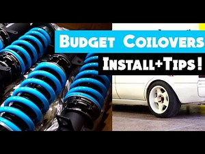 Cheap coilovers that are actually good? | Installing Maxpeedingrods SP1 and Giving tips on problems!