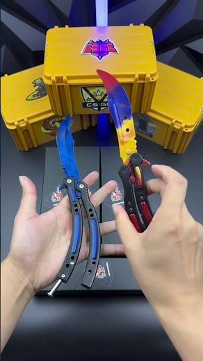 CS:GO Reaver Knife vs VALORANT Reaver Karambit – Wait, Both Have Reaver? 🤯 Unboxing #valorant #cs2