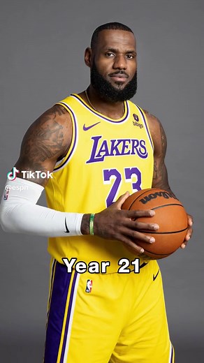 21 Years of The King in 15 seconds 👑 #lebron #lakers #lebronjames #nba