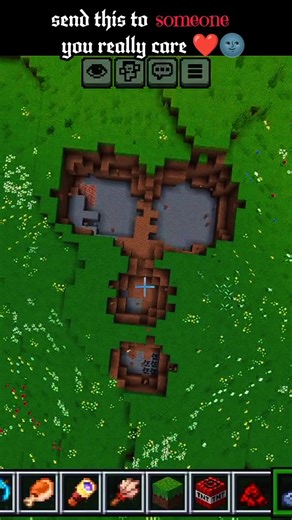 Minecraft making tnt heart moment #nobatidao