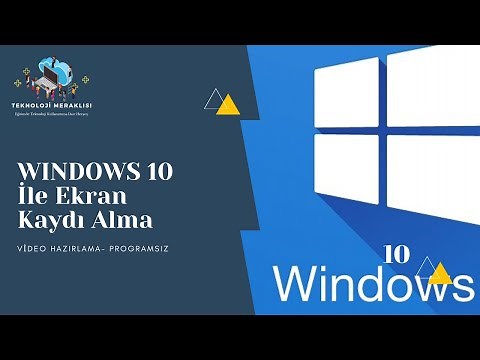 Programsız Ekran Kaydı Alma: Windows 10 Kullanıcıları İçin