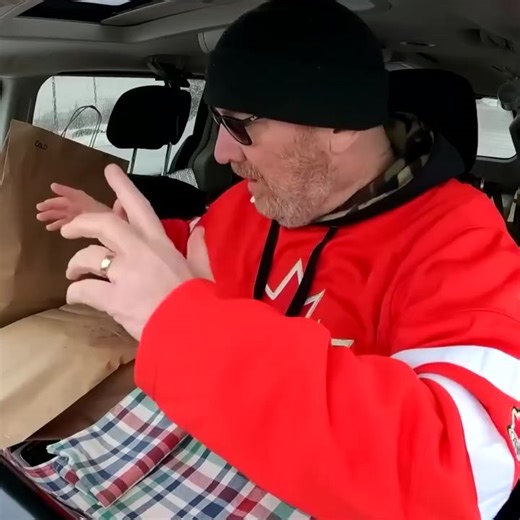 Devouring a 2-pound lobster in my minivan!