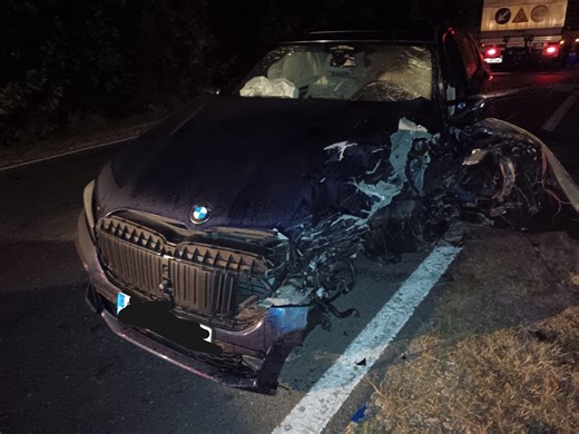 Doi morți și doi răniți încarcerați după impactul violent între BMW-ul unui clujean și un Duster FOTO VIDEO