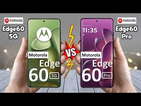 Motorola Edge 60 Vs Motorola Edge 60 Pro - Full Comparison 🔥 Which is BEST for You?