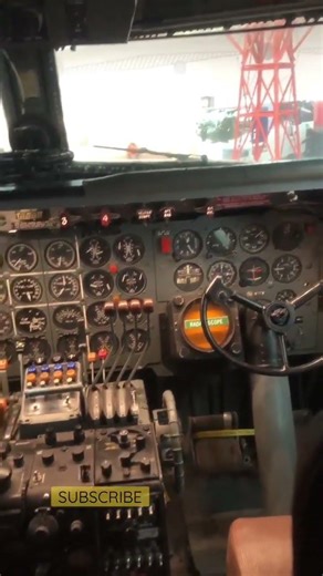 Boeing 247 cockpit at Smithsonian Air and Space Museum #planes #boeing247 #cockpit