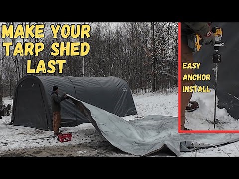 Ultimate Tarp Shed Hack