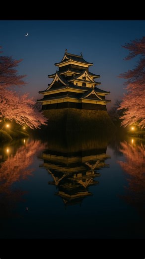 松江城と桜の絶景の春の魅力