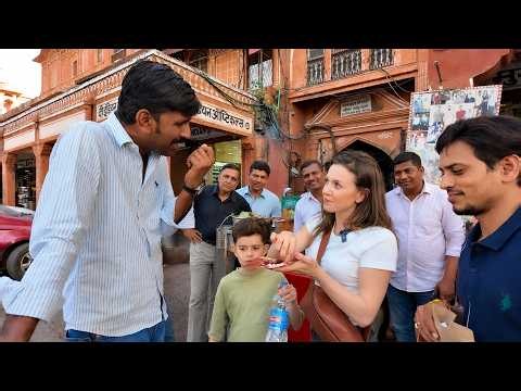 This Is How JAIPUR Locals Treated Me.. 🇮🇳 STREET FOOD in JAIPUR.