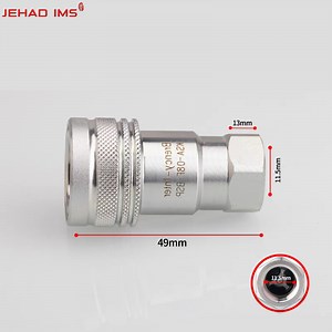 [Hot Item] Kza Open and Closed Hydraulic Quick Coupling 1/4 Inch (Female Socket)