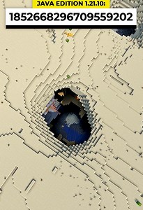 Minecraft seed with underground village in a lush cave | Hidden survival world