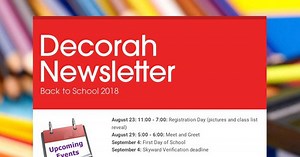 Decorah Newsletter