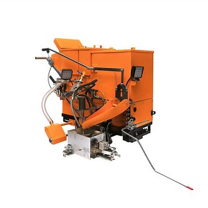 [Hot Item] Multi-Function Self-Propelled Cold-Plastic Road Marking Machine with Screed Application