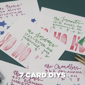 42K views · 27 reactions | Channel you inner DIY artist skills with these festive holiday cards  | HGTV Home | Facebook