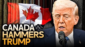 305K views · 10K reactions | Canada Bombards Swing States With Ads Explaining How Trump's Tariffs Screw Americans | Farron Cousins | Facebook