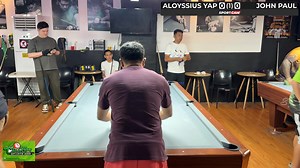 Exhibition match Aloysius Yapp vs Johnpaul | 3Cushion Sports Bar