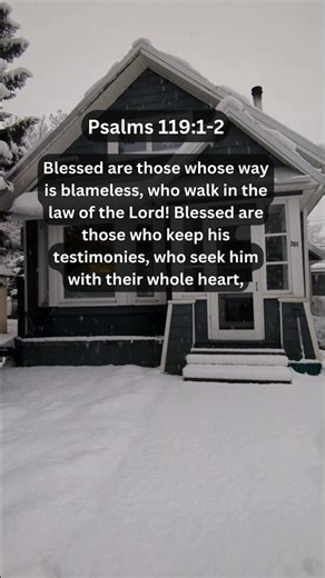 Christian inspiration | Psalms 119:1-2 Bible Verse