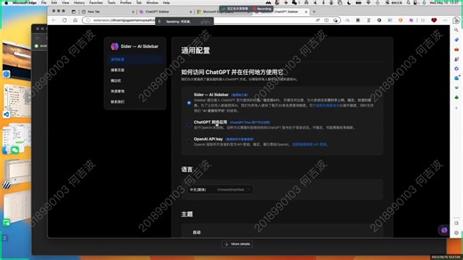 [重要技巧,真实可用]使用Edge浏览器Sider插件访问多种人工智能如ChatGPT和Bard，并编写PsychoPy程序（无需科学上网）
