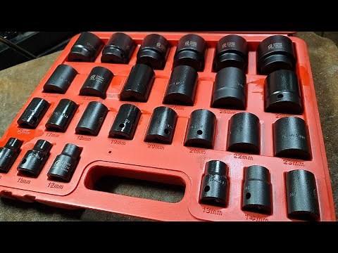 Sunex 12-Point Master 1/2" Drive Metric Impact Socket Set Review