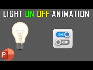 Light Bulb ON and OFF Animation in PowerPoint