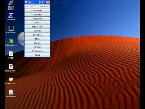 Final Fantasy X: How to use FFXED with a PS3