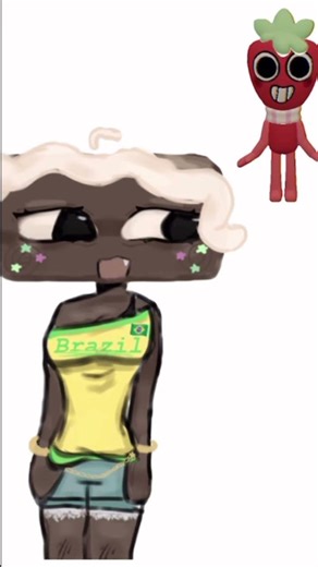 #art #dandysworld turn cosmo to a girl and /she do the Brazilian trend 👅🙌🏼