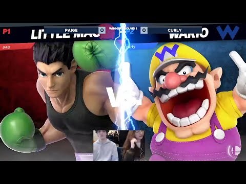Paige (Little Mac) vs Curly (Wario, Pyra/Mythra) - Winners Round 1 - VantagePoint #11