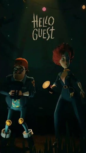 Poppy playtime and hello guest in one edit