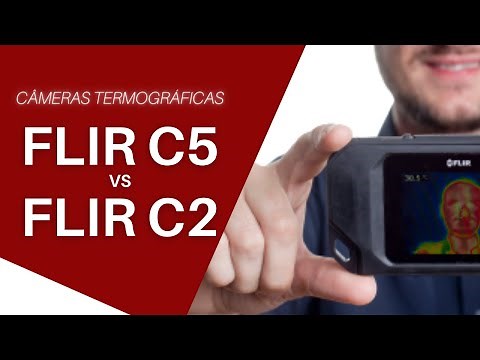 FLIR C5 e FLIR C2. Descubra a diferença entre as câmeras termográficas FLIR C5 e FLIR C2.
