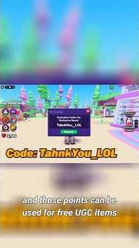 Free UGC Items with These Secret Roblox Codes! #roblox #shorts #robloxcodes