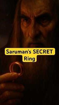 Saruman's SECRET Ring That Tolkien Never Explained #tolkienlore #lotr #saruman