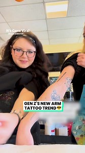 Gen Z are leveling up from friendship bracelets with these tattoos 😱 | IGV