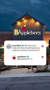 BApplebee’s is open for business!