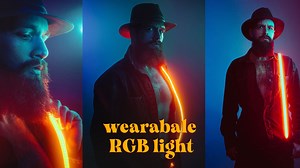 How to make your own DIY wearable RGB LED Light